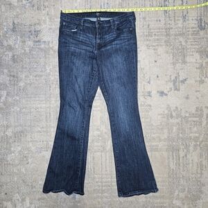 Gap Women's Flare Dark Wash Jeans Size 10/30 R